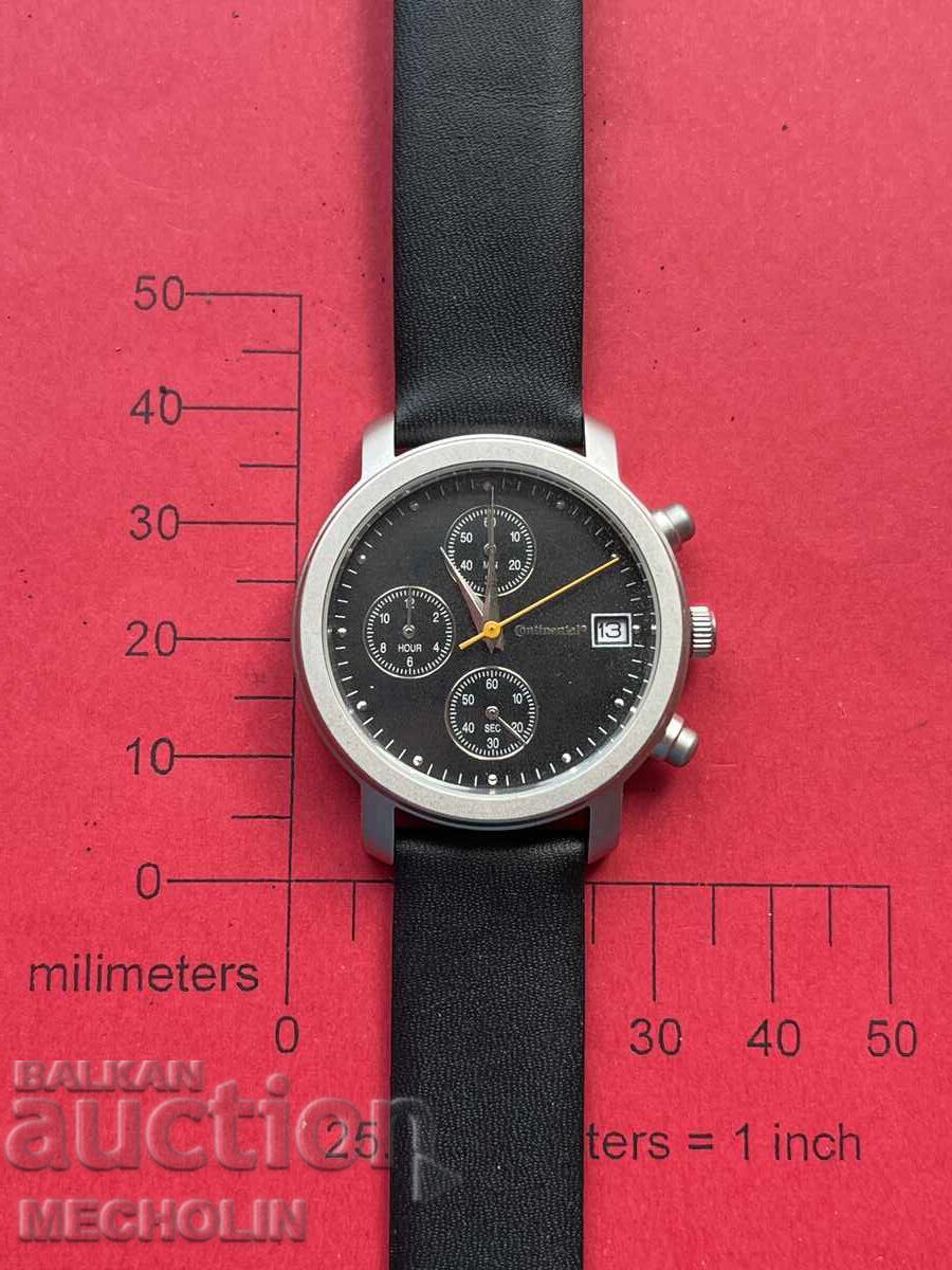 WATCH Japanese movement Continental chronograph
