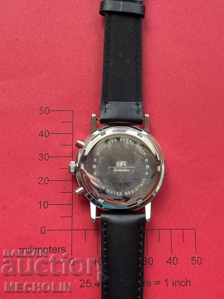 Delivery of WATCH Japanese mechanism chronograph 2