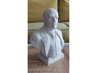 Lenin Bust Figurine, Retro, for Connoisseurs, Excellent Condition