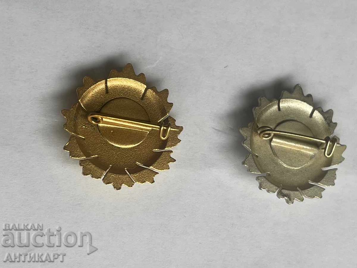 2 pieces of rare miniature for the Order of the People's Republic of Bulgaria with price 24.00 BGN | € 12.27 2 pieces of rare miniature for the Order of the People's Republic of Bulgaria with price 24.00 BGN | € 12.27
