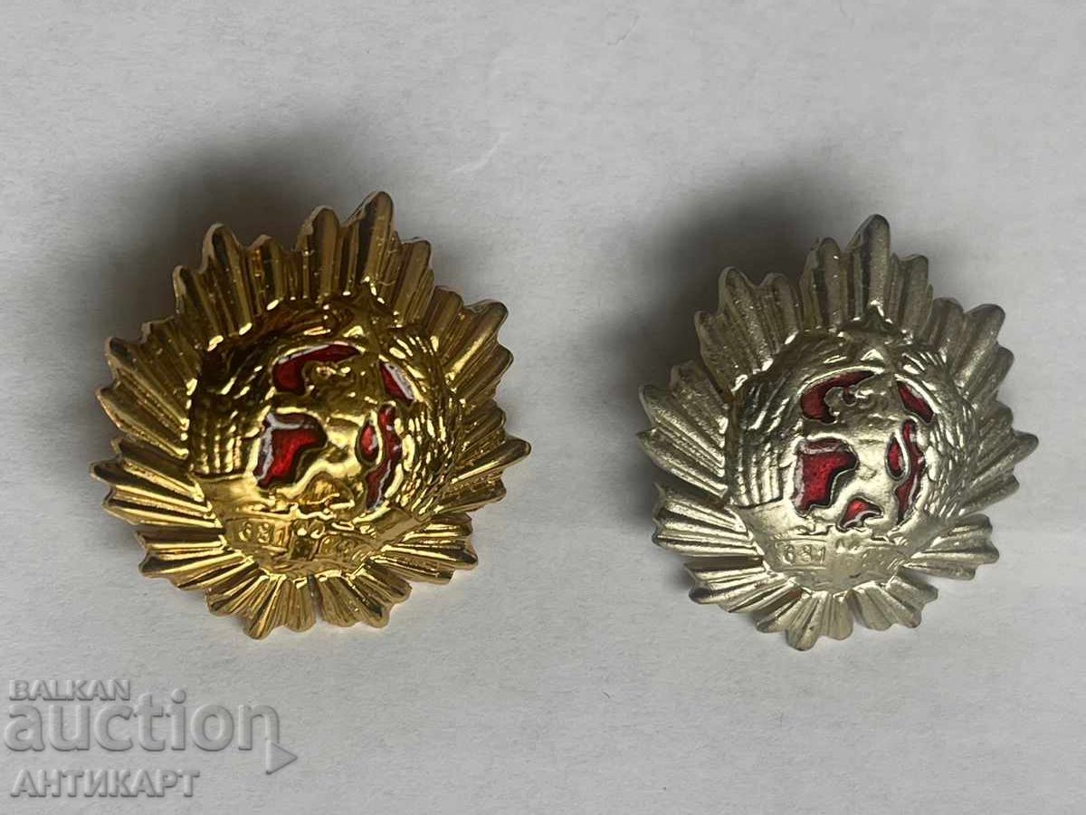 2 pieces of rare miniature for the Order of the People's Republic of Bulgaria 2 pieces of rare miniature for the Order of the People's Republic of Bulgaria