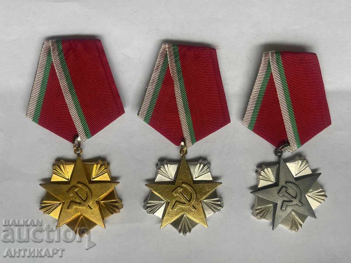 Rare Order of Labour, NRB, set of 1st, 2nd and 3rd Class