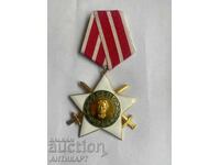 Rare Order of September 9th with Swords, 2nd Class, Large Wearer