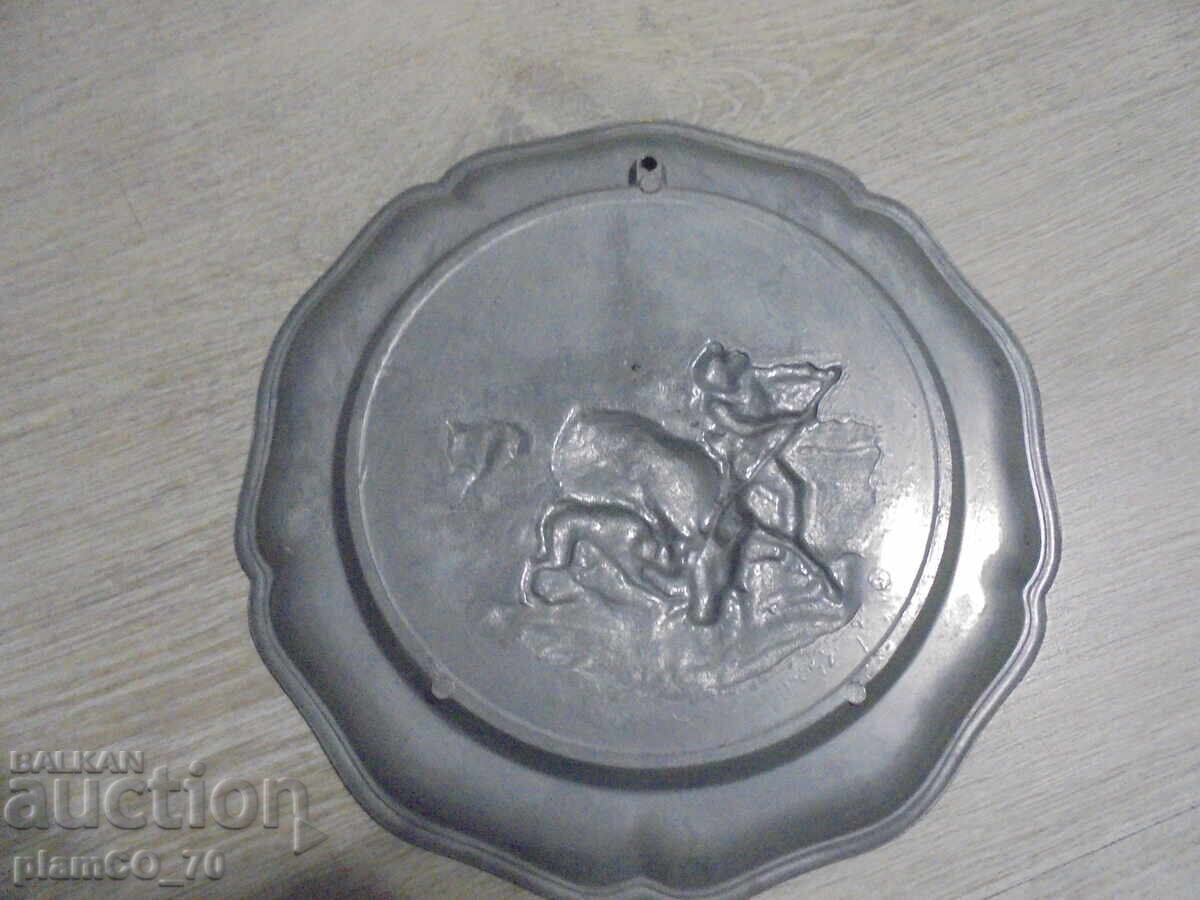 Delivery of №8281 Old metal plate / panel