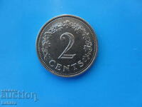 2 цента 1976 г. Малта