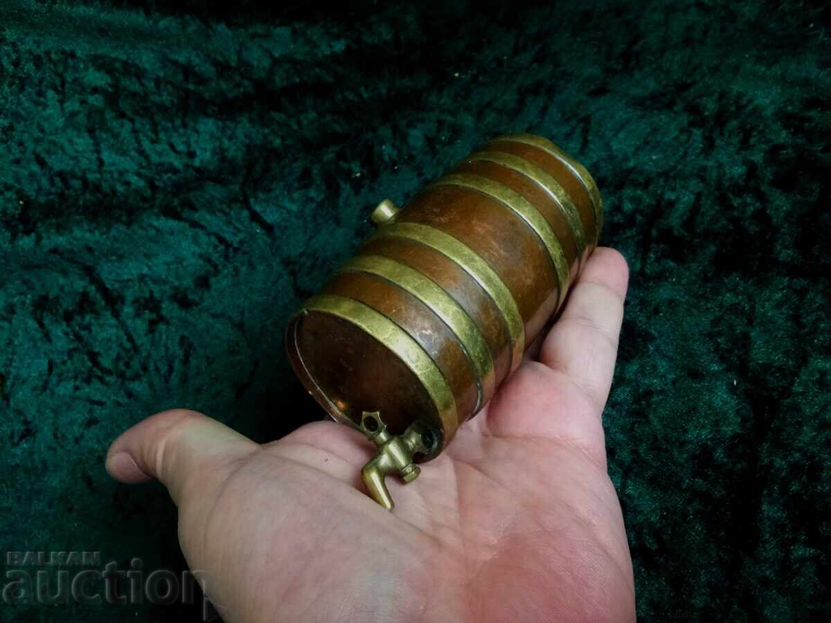 миниатюрна медна бъчва миниатюрна медна бъчва