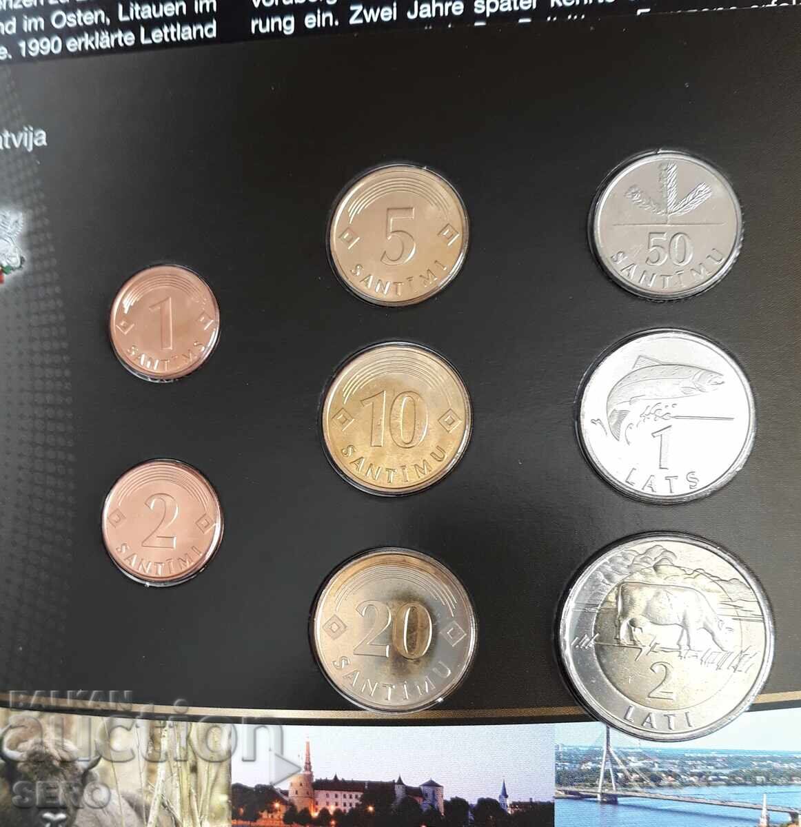 Λετονία - ΣΕΤ 1992-2003 από 8 νομίσματα με τιμή 12.00 BGN | € 6.14