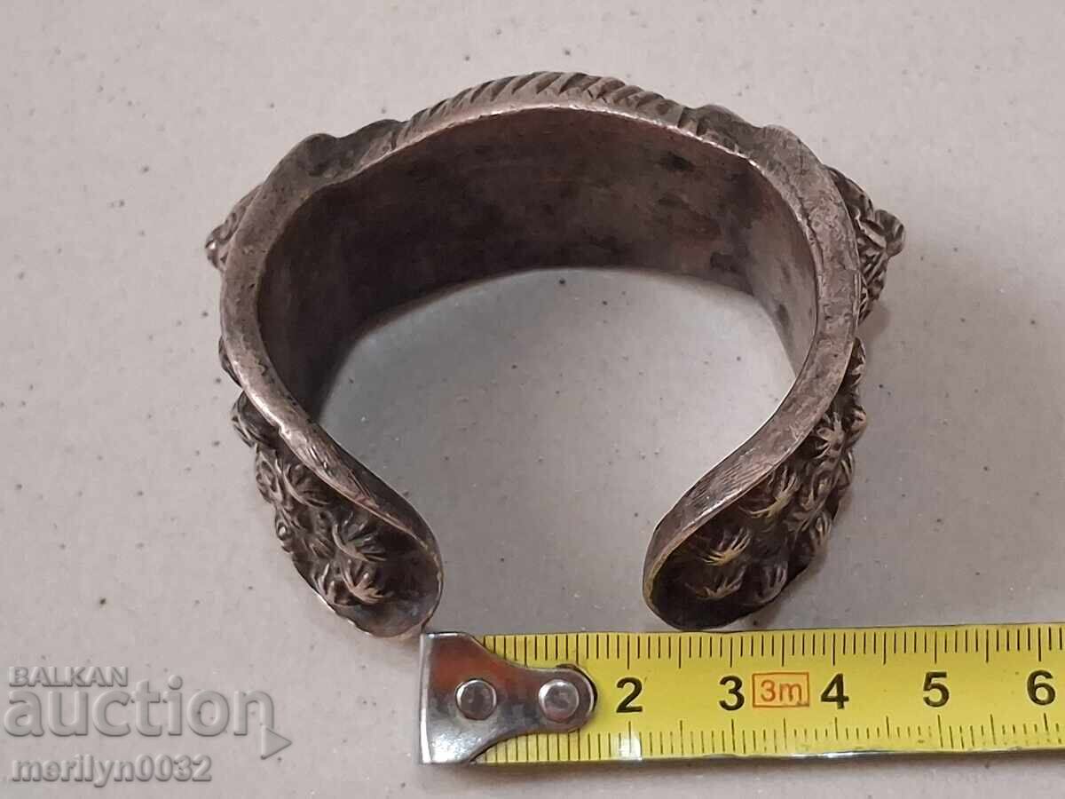 Доставка на Венчална гривна от сребро, сачан, рогатка накит, бижу, кръст