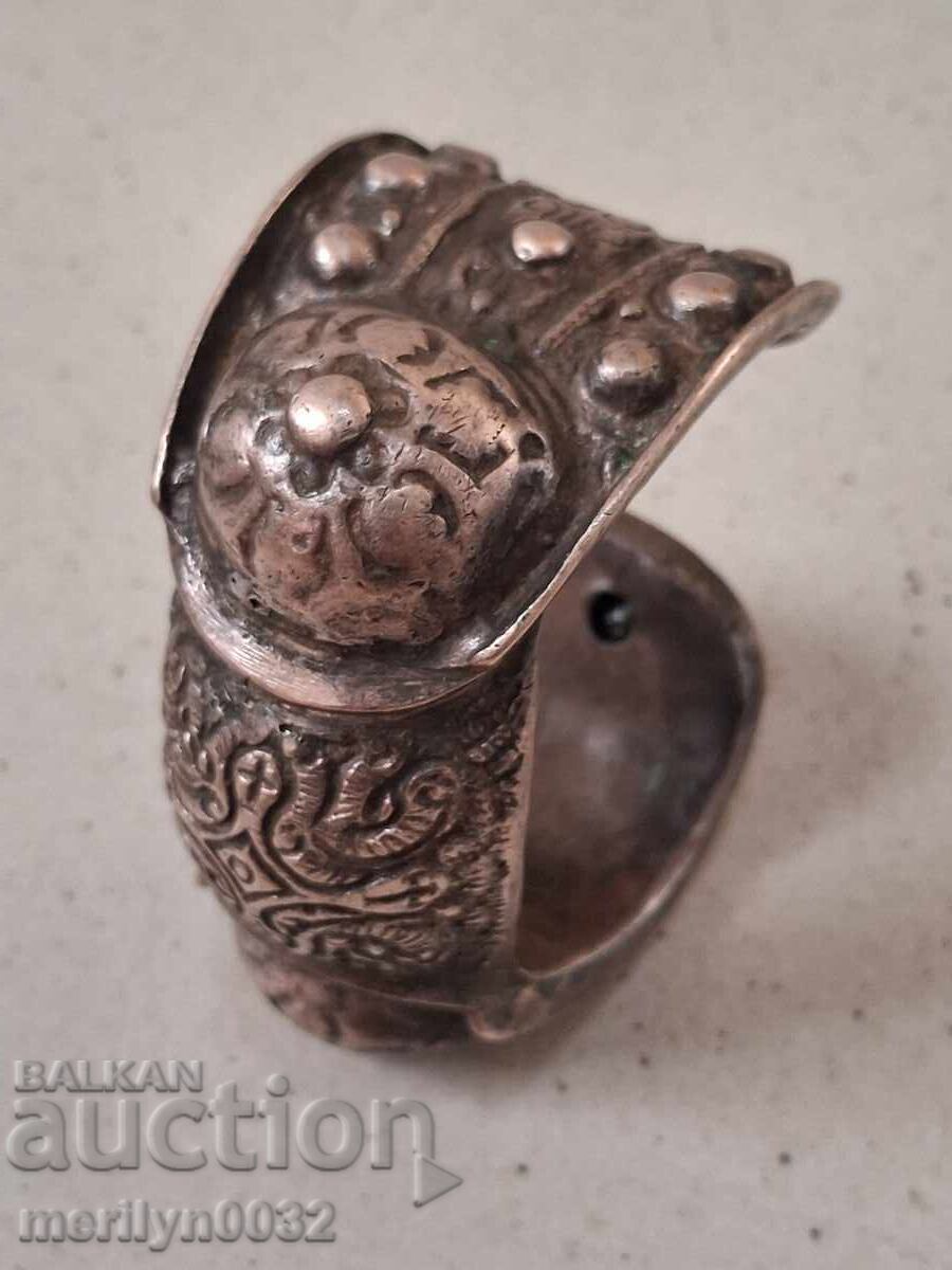 Ασημένιο βραχιόλι γάμου, sachan, κοσμήματα sling, κόσμημα, σταυρός - 6