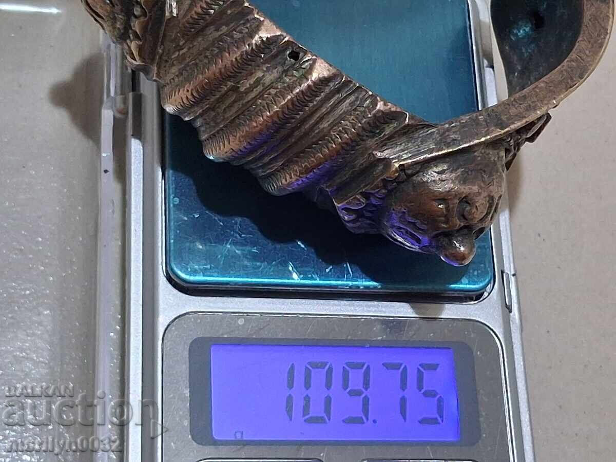 Αναγεννησιακό βραχιόλι τύπου rogatka από σαchan, κόσμημα bijou - 5