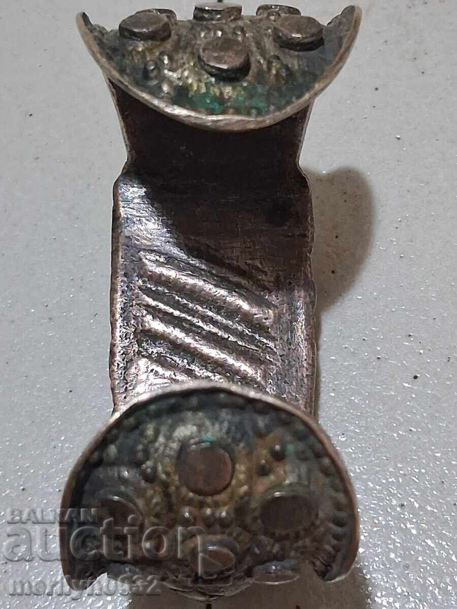 Αναγεννησιακό βραχιόλι τύπου rogatka από σαchan, κόσμημα bijou - 6