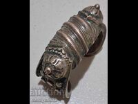 Αναγεννησιακό βραχιόλι τύπου rogatka από σαchan, κόσμημα bijou