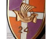 French military badge