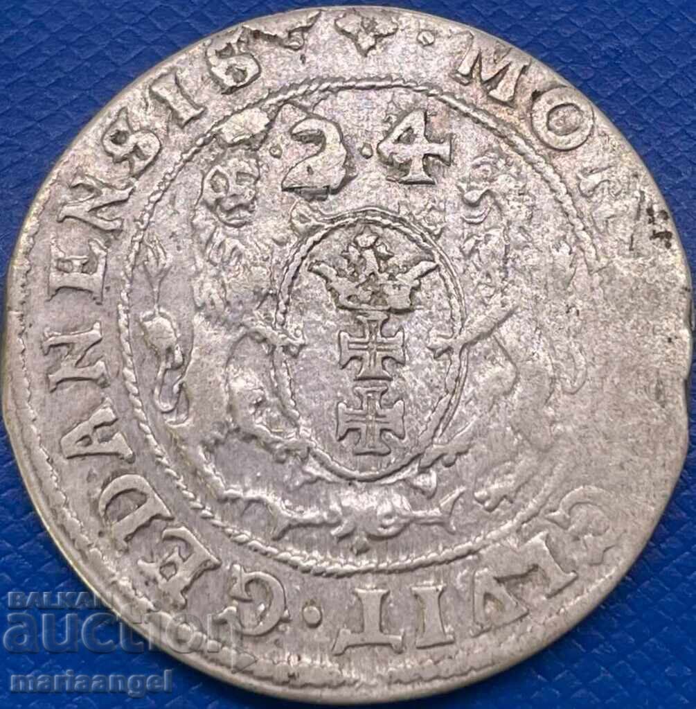 Poland 1/4 Thaler 1624 Ort Sigismund III Vasa large silver with price 116.00 BGN | € 59.31 Poland 1/4 Thaler 1624 Ort Sigismund III Vasa large silver with price 116.00 BGN | € 59.31