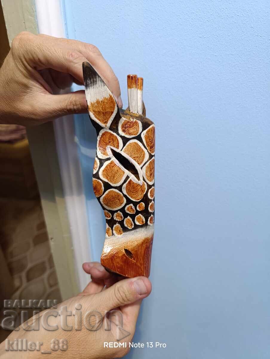 Wooden animal mask with price 17.00 BGN | € 8.69