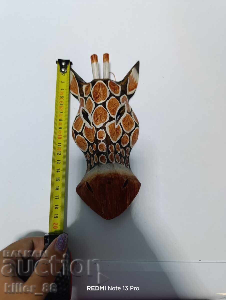 Wooden animal mask - 7