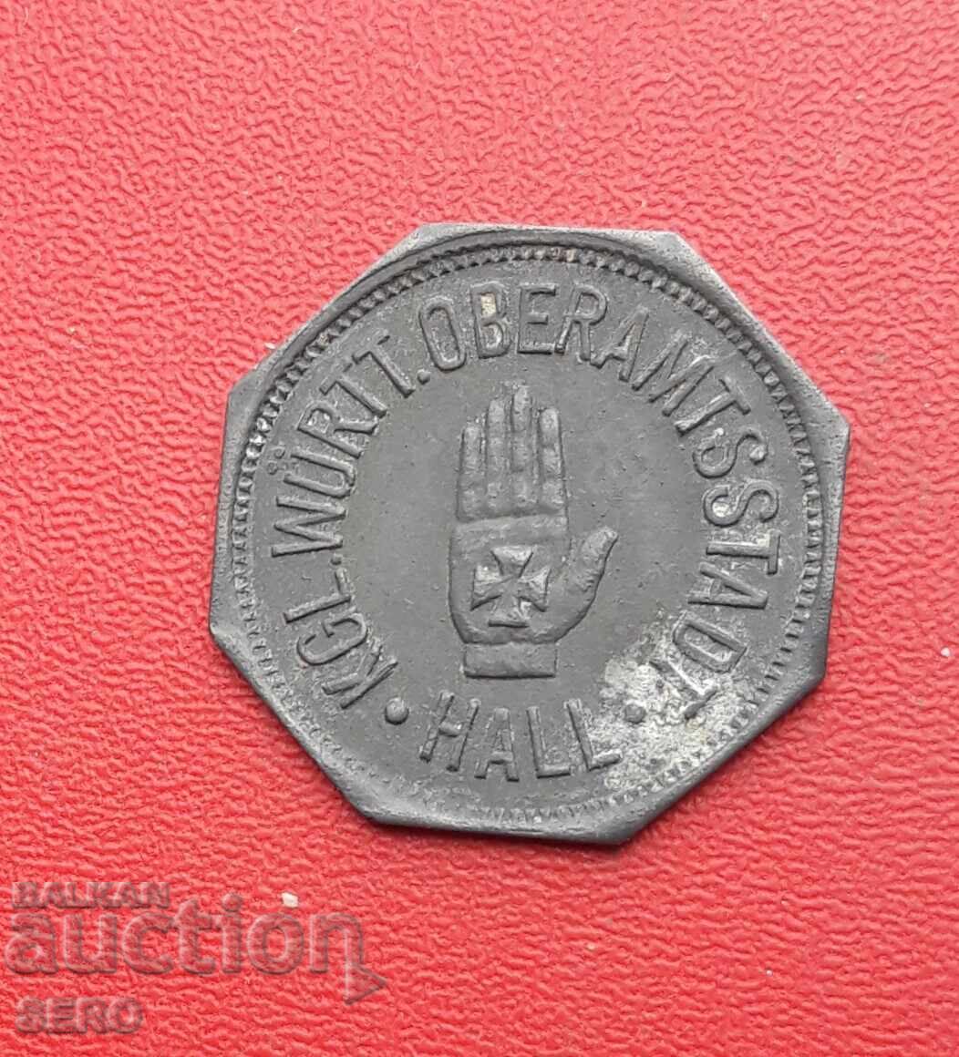 Germany-Saxony-Halle-10 Pfennig 1917 with price 5.01 BGN | € 2.56 Germany-Saxony-Halle-10 Pfennig 1917 with price 5.01 BGN | € 2.56