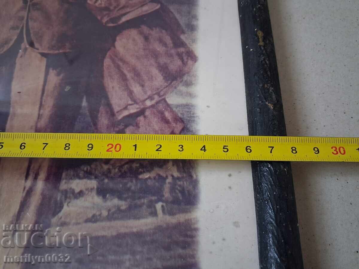 Σχεδιασμένο πορτρέτο του Γκεόργκι Ντιμιτρόφ 37/28 εκ., ΛΔΒ, ΒΚΠ - 7