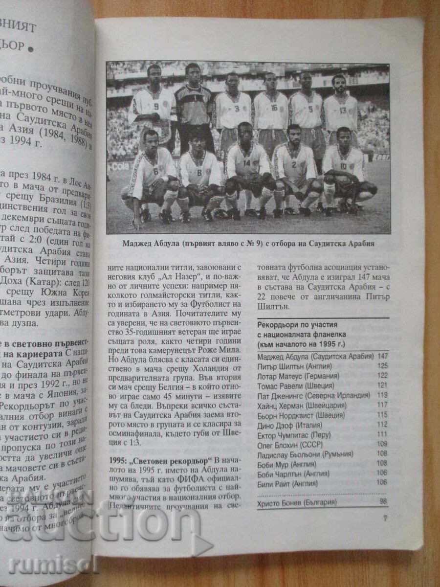 Delivery of Footballers of the 20th Century - Biographies, Records, Interesting Facts