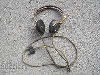 Căști VECHI pentru stație radio, BACELIT