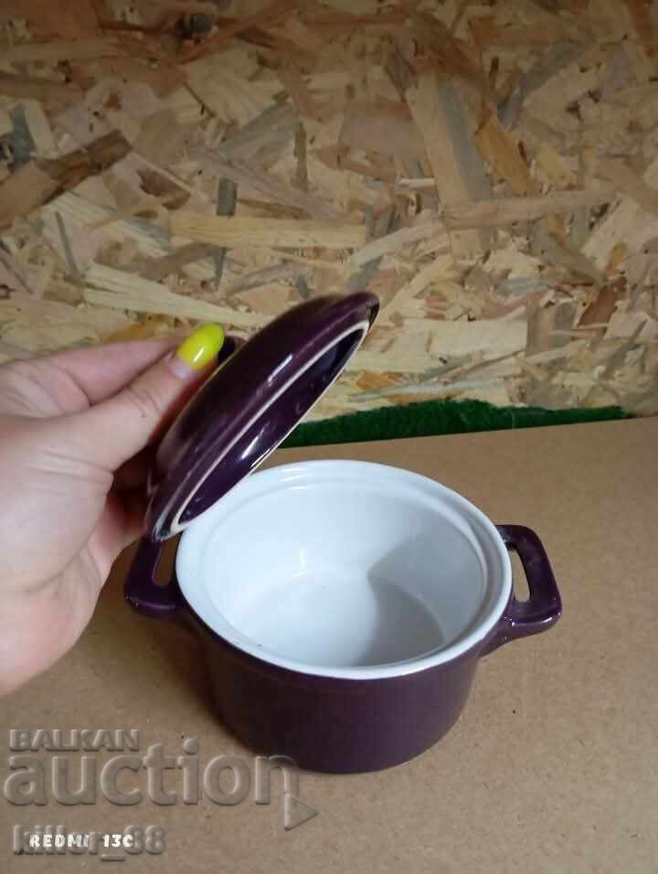 Small, sweet porcelain pot for collectors - 5 Small, sweet porcelain pot for collectors - 5