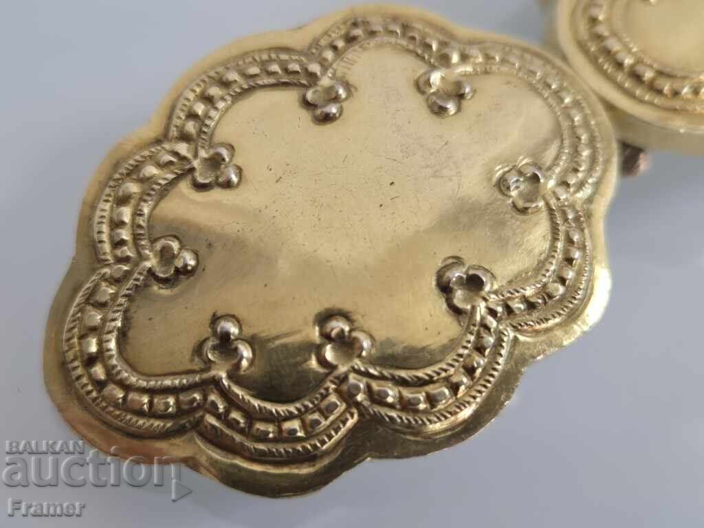 Gilded Revival Authentic Silver Pendants/Pafti/Pafta/Traditional Costume - 5