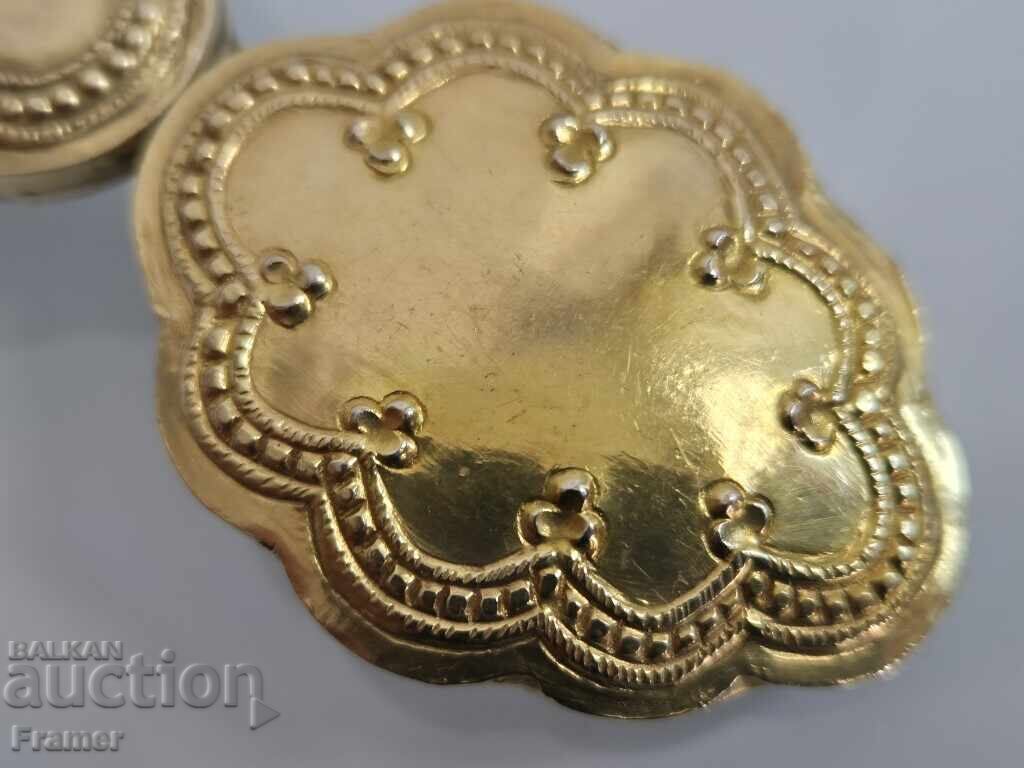 Gilded Revival Authentic Silver Pendants/Pafti/Pafta/Traditional Costume - 6 Gilded Revival Authentic Silver Pendants/Pafti/Pafta/Traditional Costume - 6