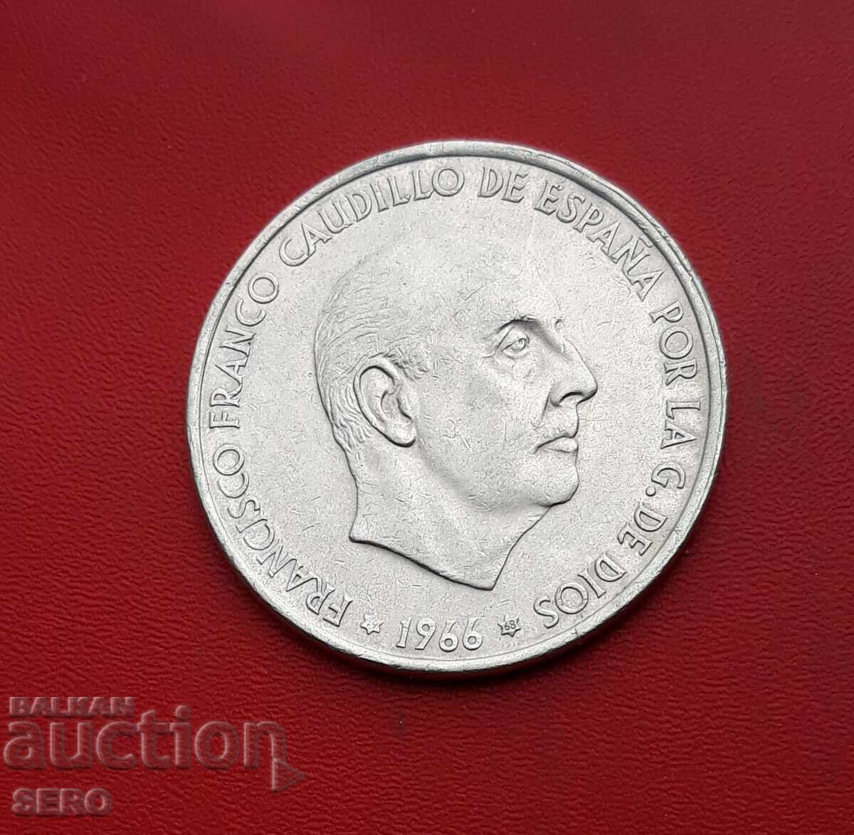 Ισπανία - 100 πεσέτες 1966/68 - ασήμι με τιμή 37.00 BGN | € 18.92