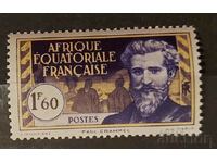 Франция/Френска Екваториална Африка 1937 Личности MNH