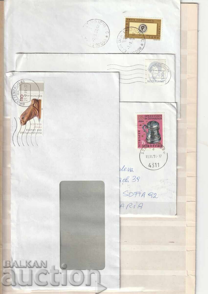 Германия - Пътували пликове 4 бр.