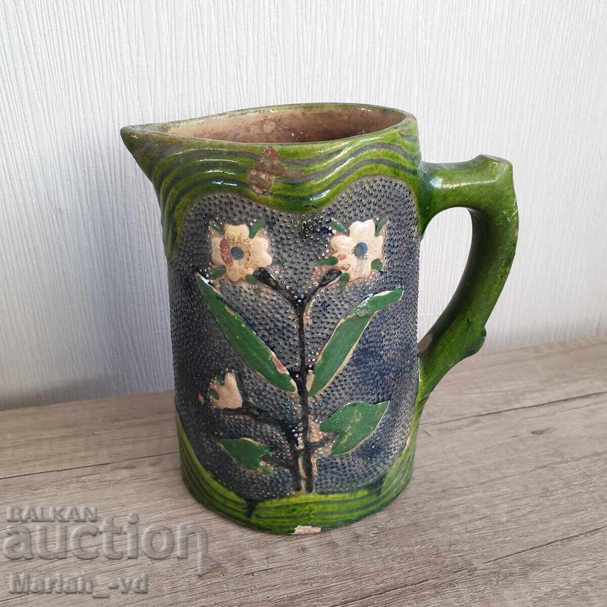 Old ceramic jug - 7