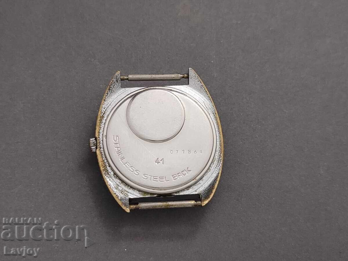 Доставка на Ruhla quartz черен циферблат