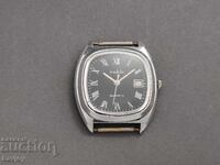 Ruhla quartz black dial