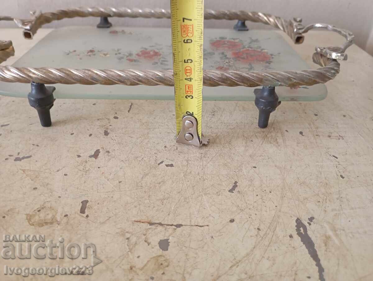 Delivery of Vintage tray, serving tray