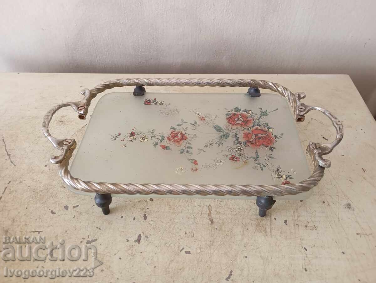 Vintage tray, serving tray