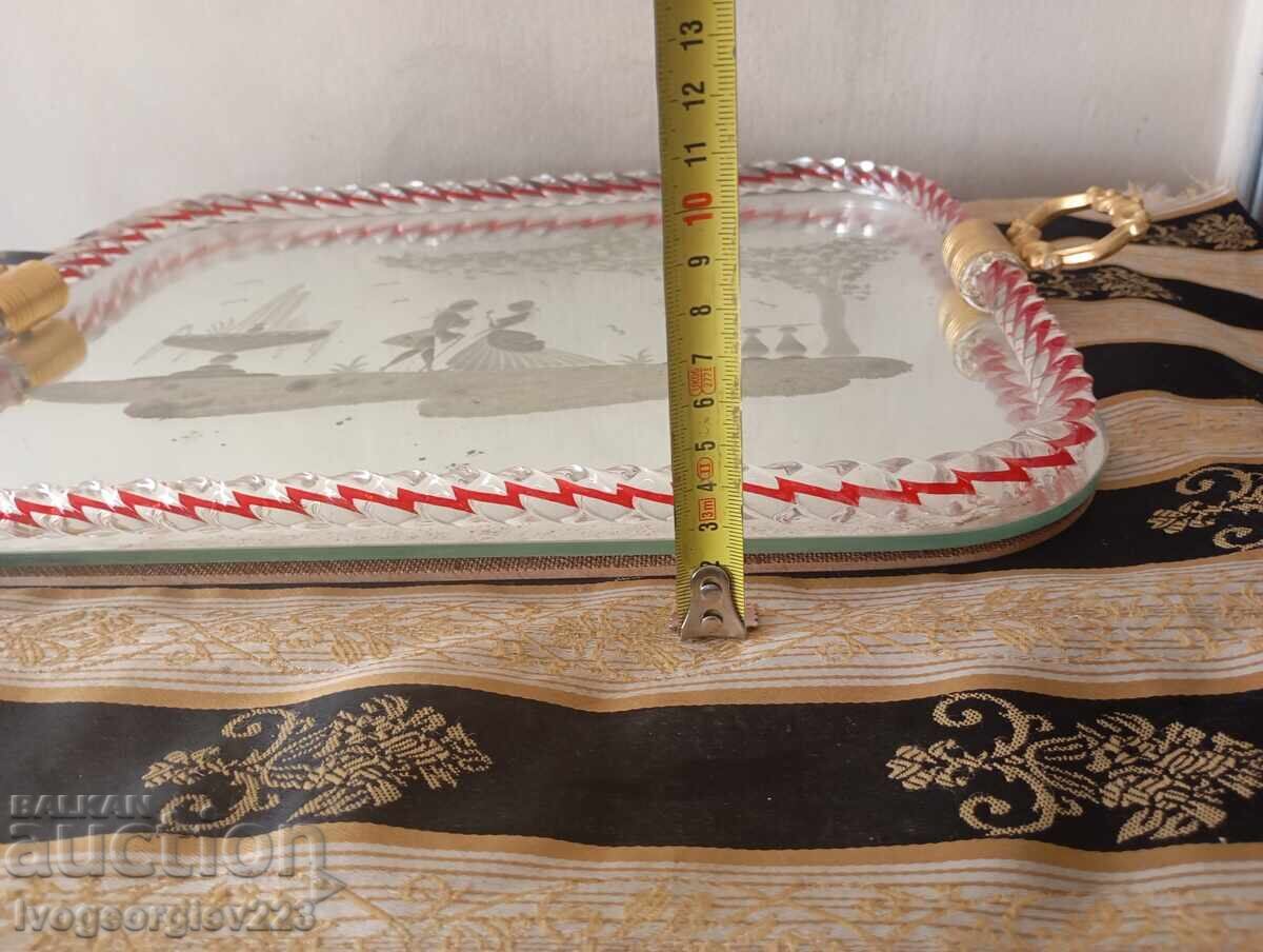 Доставка на Винтидж табла,поднос Мурано