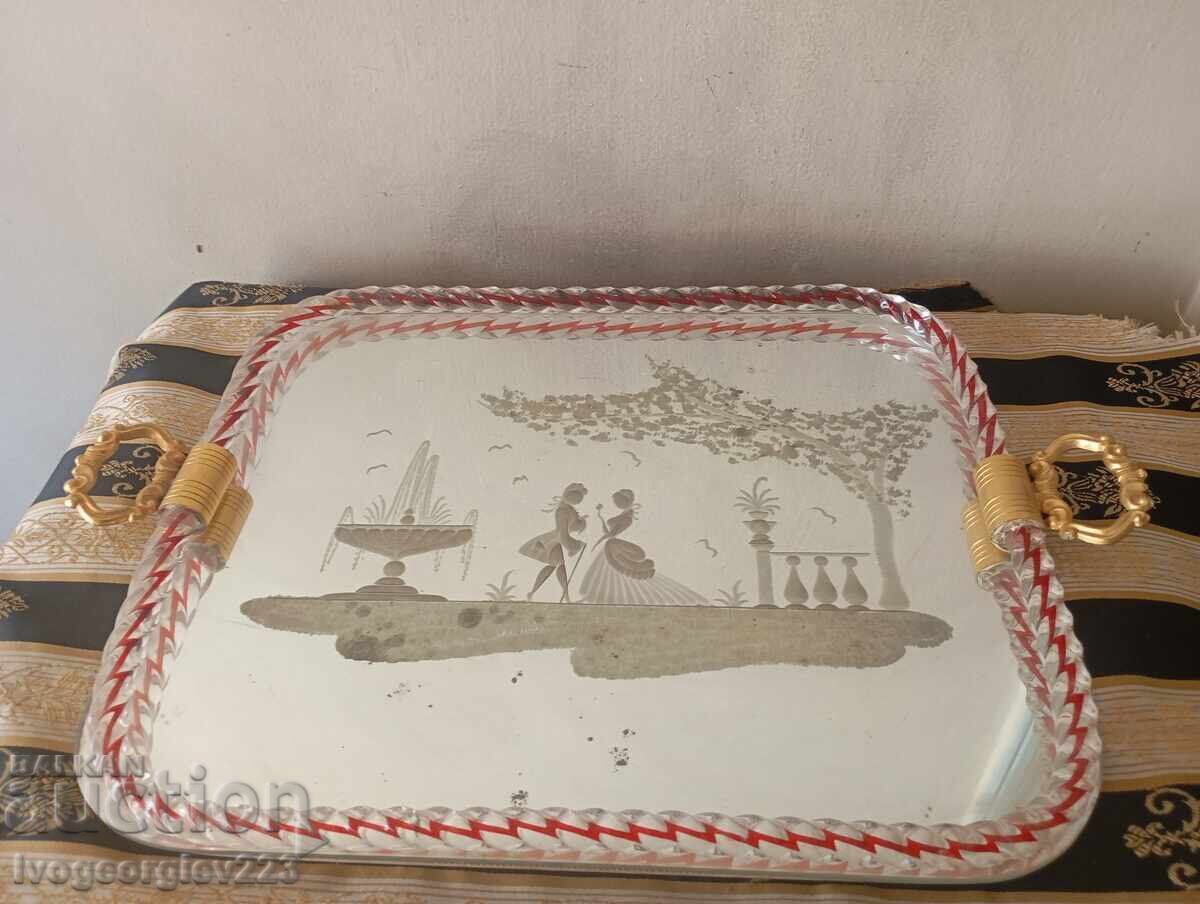 Винтидж табла,поднос Мурано