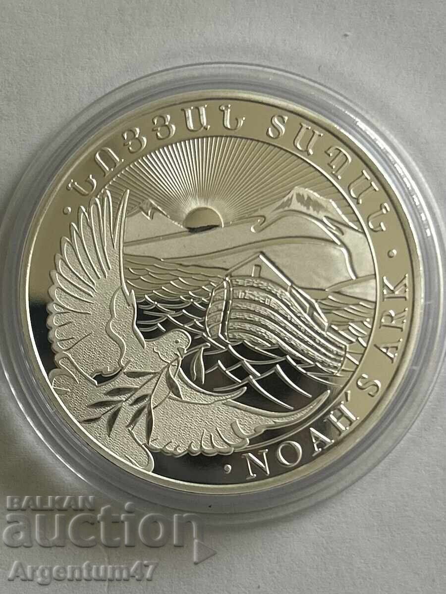 Auction NEW!!! SILVER 1 OZ 2025 ARMENIA - NOAH'S ARK Auction NEW!!! SILVER 1 OZ 2025 ARMENIA - NOAH'S ARK
