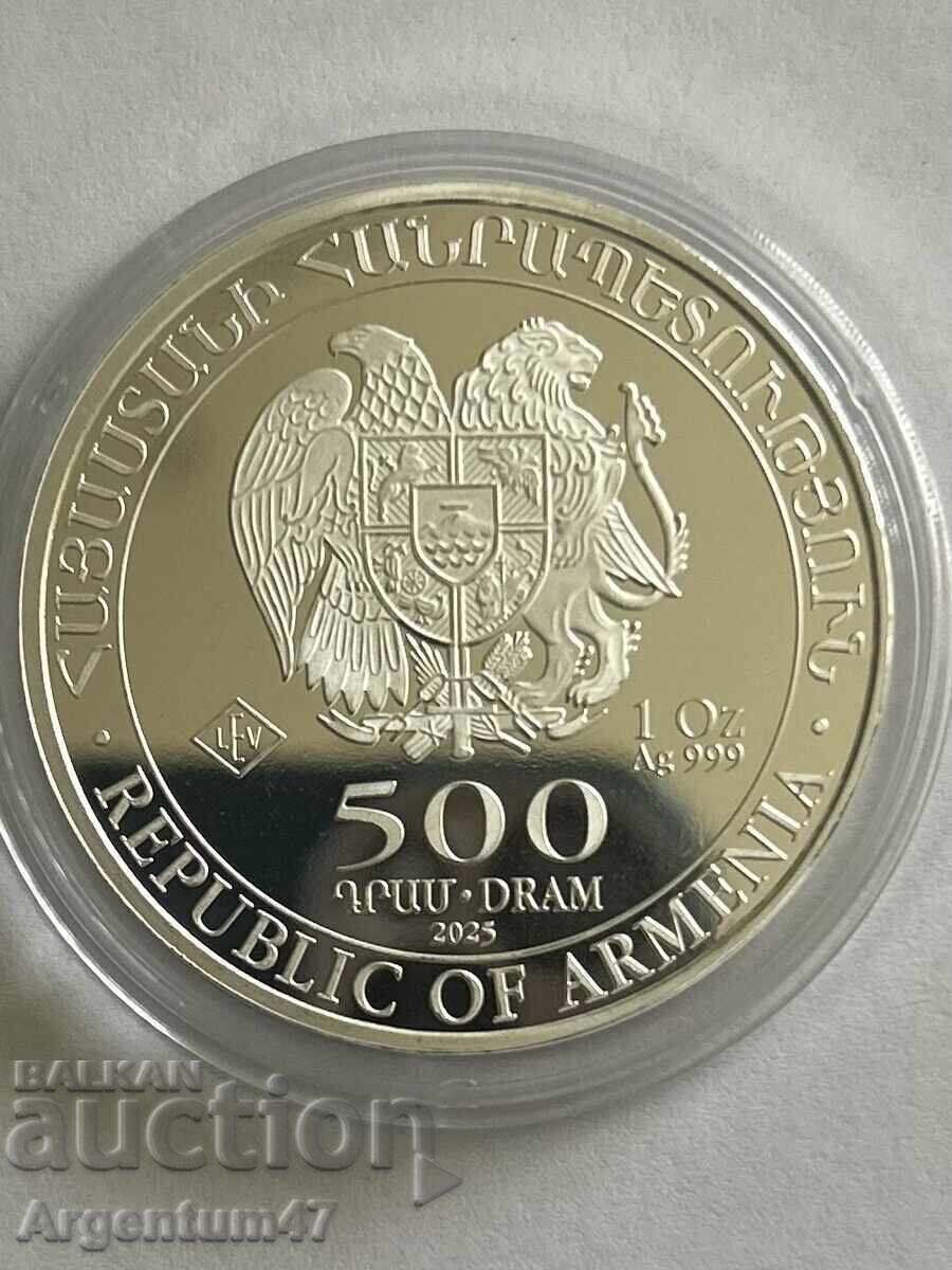 Delivery of NEW!!! SILVER 1 OZ 2025 ARMENIA - NOAH'S ARK Delivery of NEW!!! SILVER 1 OZ 2025 ARMENIA - NOAH'S ARK