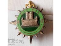 Military badge. France