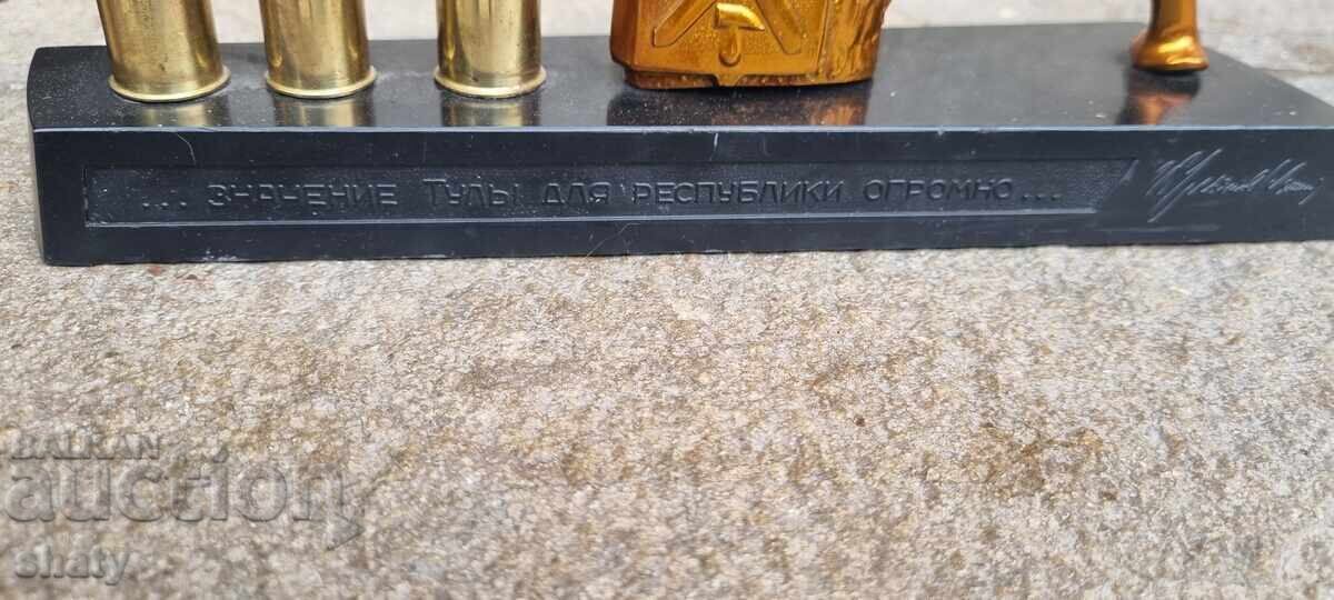 Russian souvenir. Pencil holder - 6