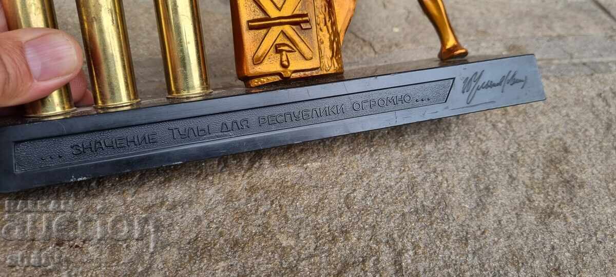 Russian souvenir. Pencil holder - 7