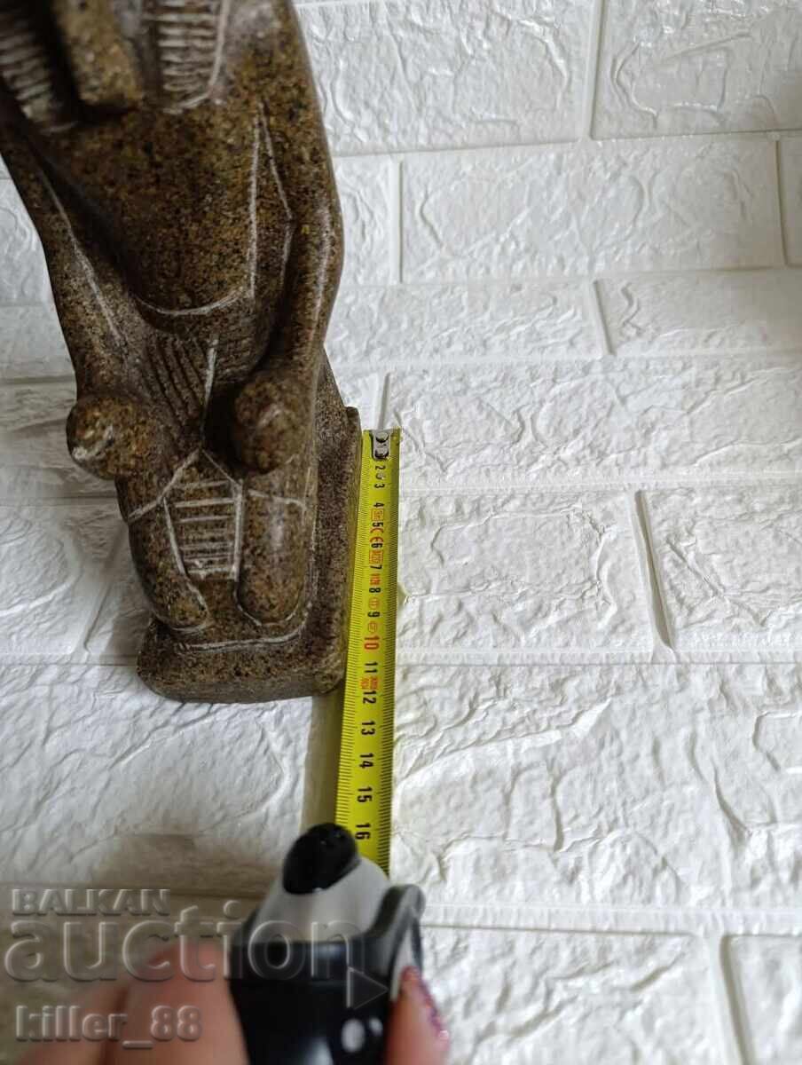 Vintage египетска статуетка на фараон - 5