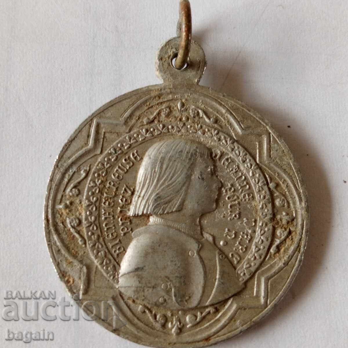 Μετάλλιο από 1909. Ζαν Ντ' Αρκ