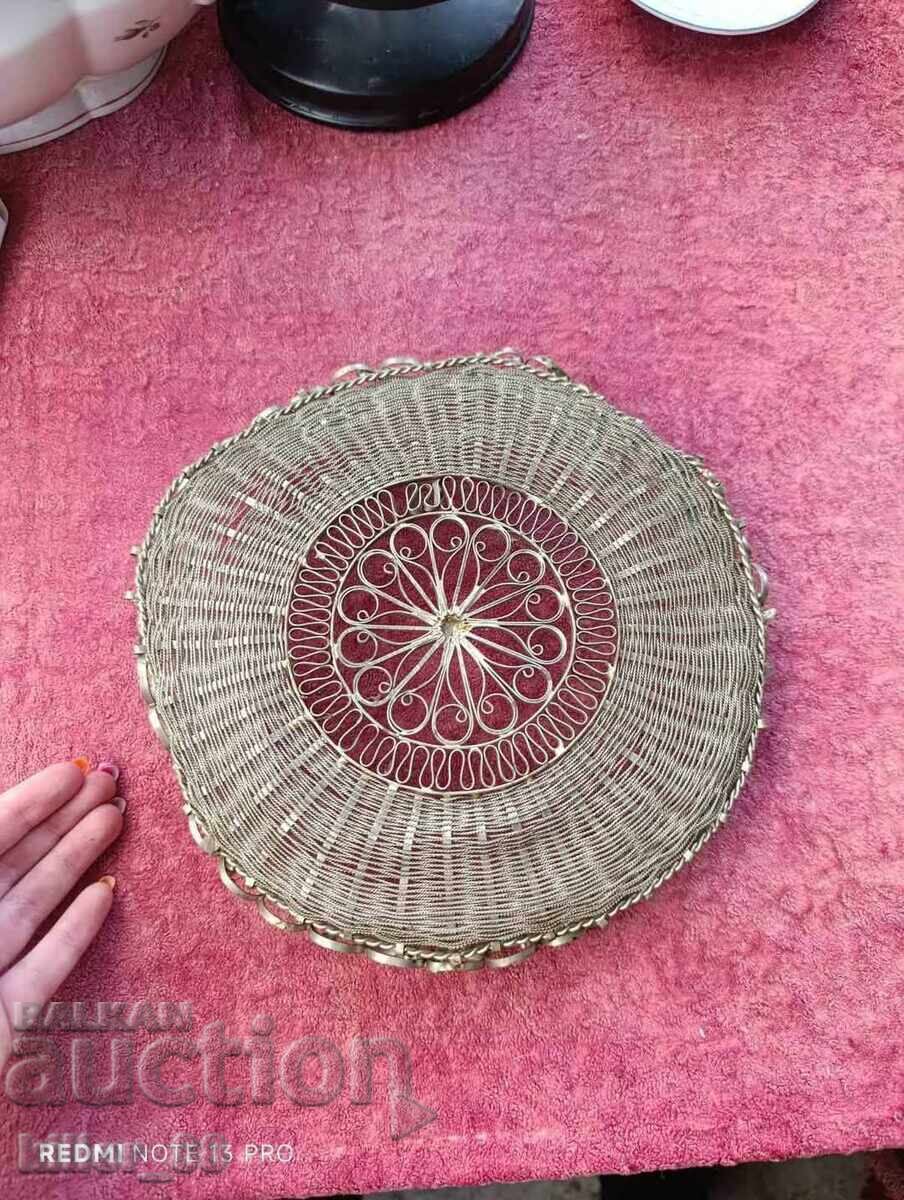 Стара фруктиера плетка филигран