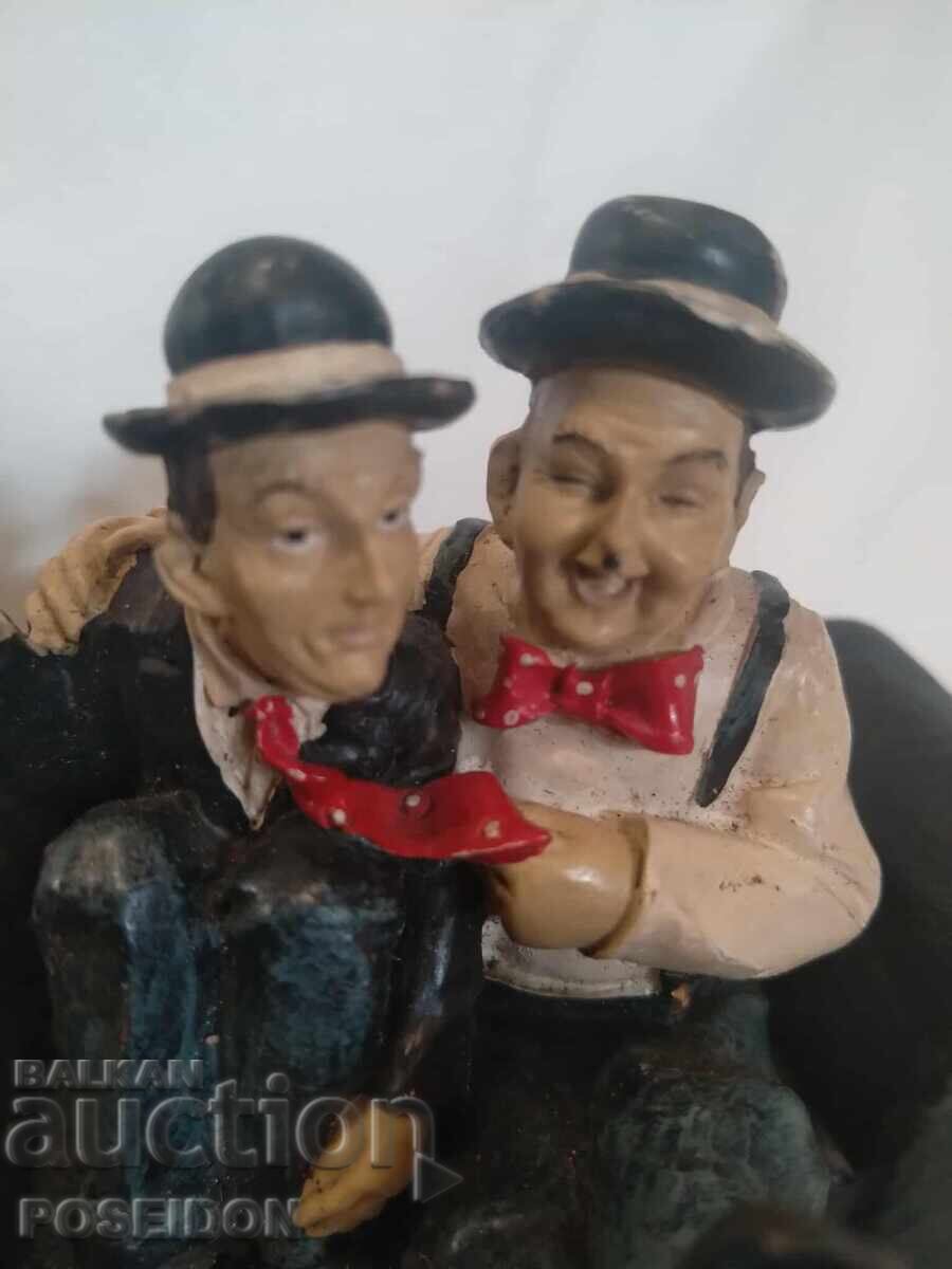 STATUETTE FIGURE LAUREL AND HARDY with price 70.00 BGN | € 35.79 STATUETTE FIGURE LAUREL AND HARDY with price 70.00 BGN | € 35.79