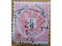 Австрия "Герб на Австрийската империя" - 1883 г