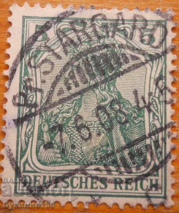 Германия "Германия с доспехи и императорска корона" - 1902