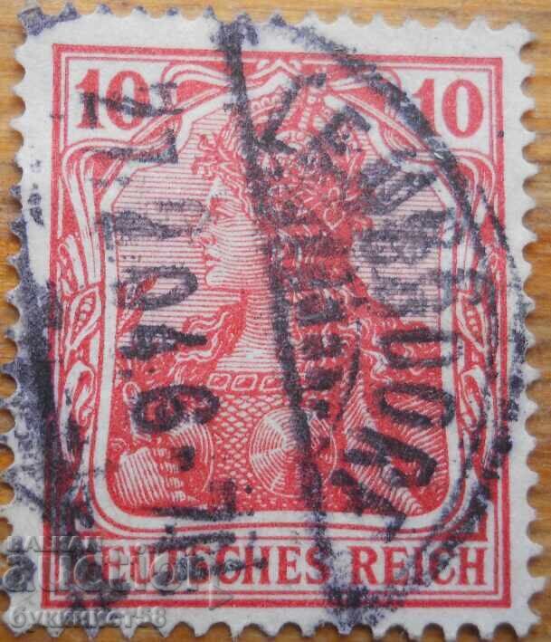 Германия "Германия с доспехи и императорска корона" - 1902