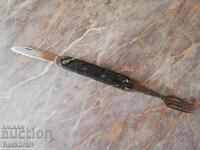 Rare Soviet folding pocket knife, knife "Hammer and Sickle" V. Tarnovo